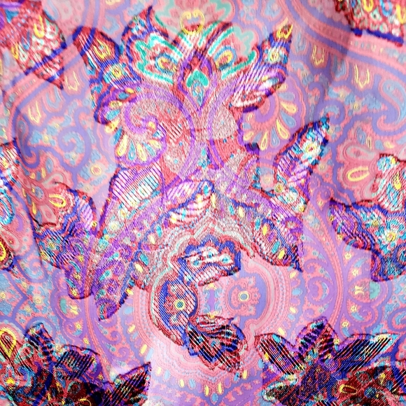 Vintage Victoria Secret Sheer Floral Robe OSFA - Picture 5 of 14